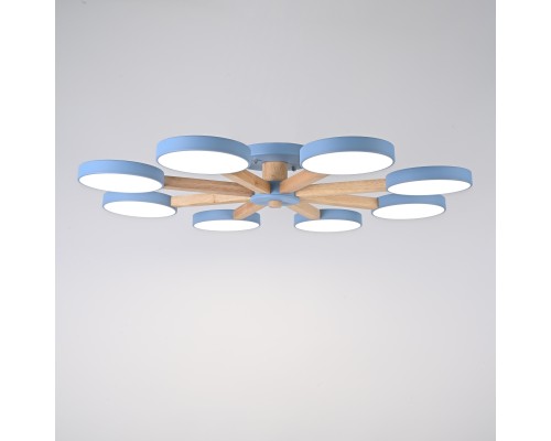 Потолочная люстра TURNA 8 Blue