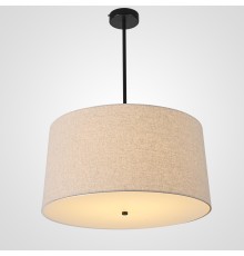 Подвесной светильник RH ROUND Linen Shade Pendant ImperiumLoft