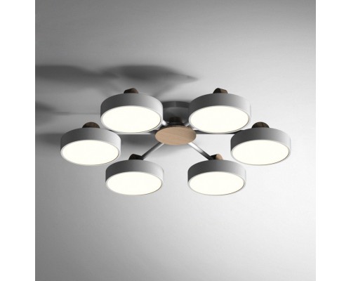 Потолочная люстра MOVE 6 Gray