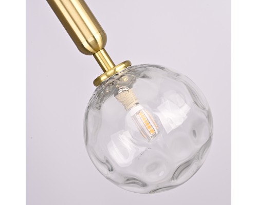 Подвесной светильник RAFFIN Gold/Transparent