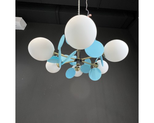 Потолочная люстра Light of MATISSE BLUE D55 ImperiumLoft