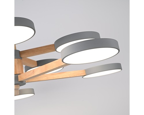 Люстра на штанге TURNA DBL L10 Gray