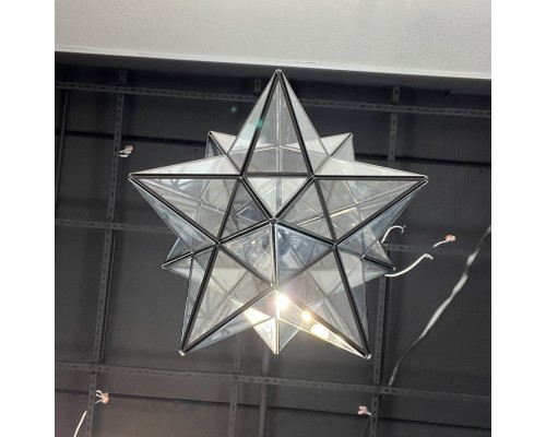 Люстра Black Star Clear Glass 35 см ImperiumLoft