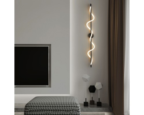 Настенный светильник MAURICE WALL H120 Black ImperiumLoft