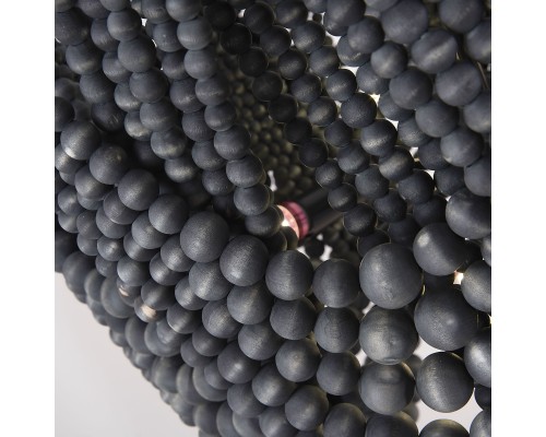 Подвесная люстра Amelia Wood Bead Chandelier ImperiumLoft