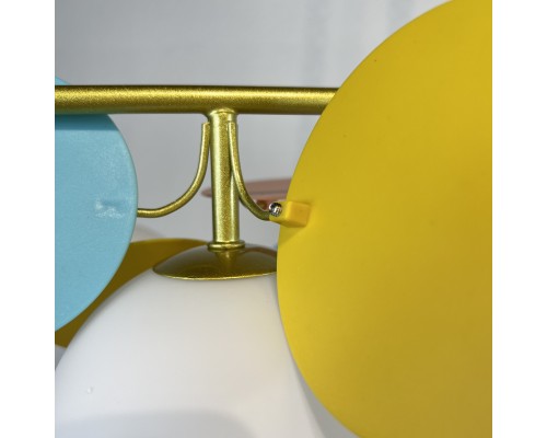 Потолочная люстра Light of MATISSE B D120 Gold Multicolor ImperiumLoft