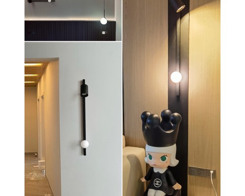 Настенный светильник NEVADA Black ImperiumLoft