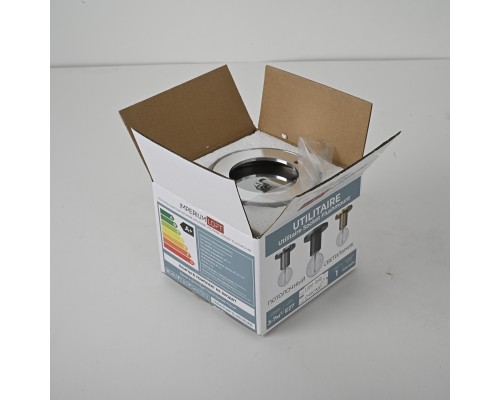 Потолочный светильник RH Utilitaire Socket Flushmount Silver ImperiumLoft