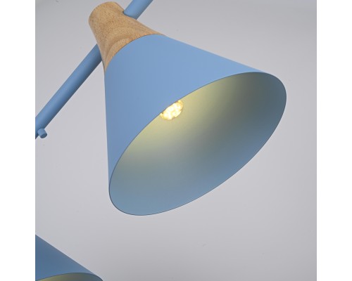 Реечный подвесной светильник NEXT Blue ImperiumLoft