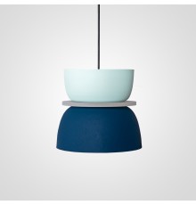 Подвесной светильник ILO D22 blue/mint ImperiumLoft