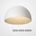 Потолочный светильник BARA B D50 White Трехцветный свет ImperiumLoft