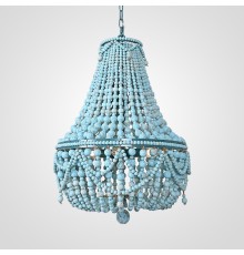 Подвесная люстра Chanteuse Chandelier Turquoise ImperiumLoft
