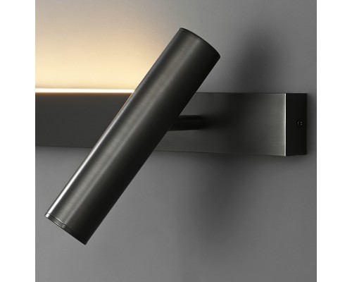 Настенный светильник JENIUS L60 Black Left ImperiumLoft