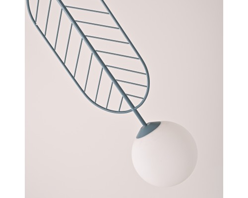 Подвесной светильник LEAF C Голубой