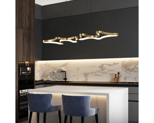 Подвесной светильник OVERTON Brass ImperiumLoft