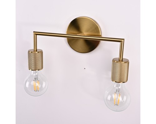 Бра RH Utilitaire Double Sconce Brass