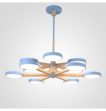 Люстра на штанге TURNA DBL L12 Blue ImperiumLoft