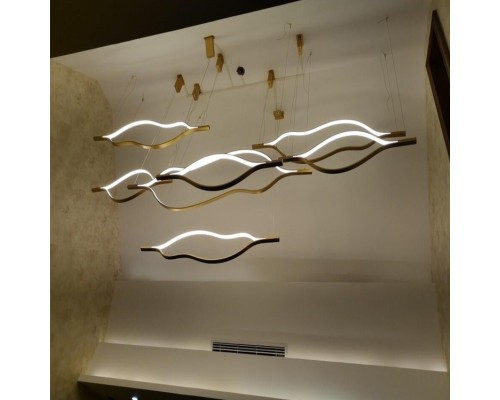 Подвесной светодиодный светильник Tape Light L120 ImperiumLoft