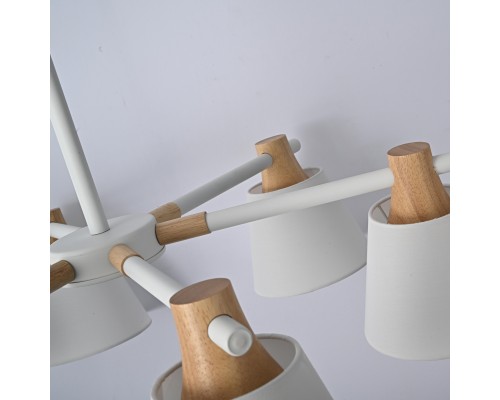 Люстра на штанге NATURA A WHITE 6