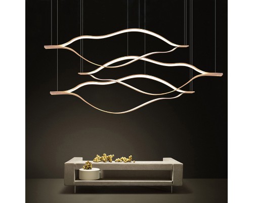 Подвесной светодиодный светильник Tape Light L120 ImperiumLoft