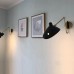 Настенный светильник HILDBORG L83 Black Matt ImperiumLoft