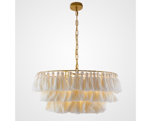 Подвесная люстра TASSEL Бежевый ImperiumLoft