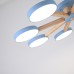 Потолочная люстра TURNA 8 Blue