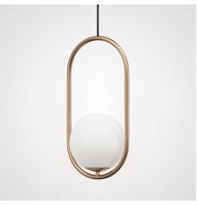 Подвесной светильник Matthew McCormick hoop 40 Бронза MILA Pendant ImperiumLoft