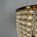 Потолочная люстра JACQUELINE WHITE SCONCE brass