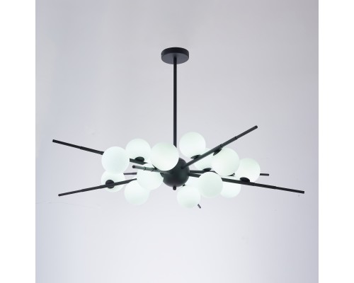 Люстра на штанге Cherry Bomb 16 balls black ImperiumLoft