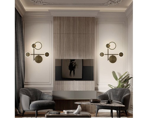 Настенный светильник ZINGY A Black ImperiumLoft