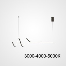 Подвесной светильник DAMARIS L70 Black Трехцветный свет ImperiumLoft