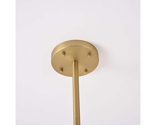 Люстра на штанге Jorgenson D70 White/Light wood ImperiumLoft