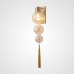 Бра Heathfield Lighting - Medina Wall brass/amber
