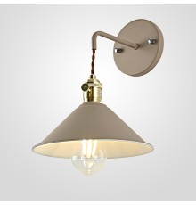 Бра с подвесным плафоном BRAID WALL Khaki ImperiumLoft