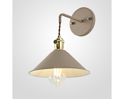 Бра с подвесным плафоном BRAID WALL Khaki