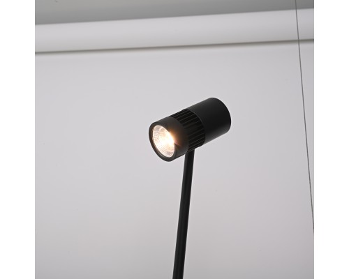 Реечный подвесной светильник PALMA Wall lamp 3 шара + 1 вазон горизонтальная ImperiumLoft