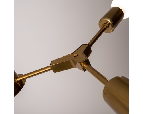 Люстра на штанге LATE D55 Gold ImperiumLoft