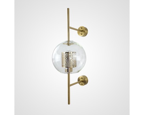 Настенный светильник CATCH WALL ball L55 brass