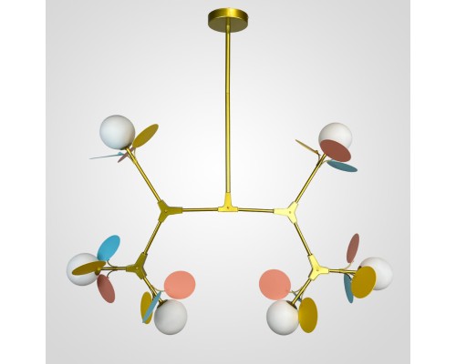 Люстра на штанге Light of MATISSE M L95 Multicolored ImperiumLoft