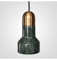 Подвесной светильник JAZZ STONE green brass ImperiumLoft