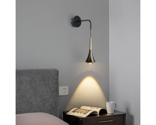 Настенный светильник CAI WALL Brass 3000К ImperiumLoft