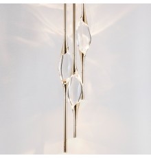 Подвесной светильник Il Pezzo 12 Round Chandelier Gold ImperiumLoft