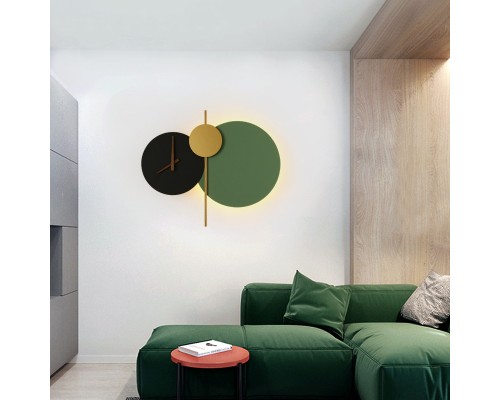 Настенные часы SPENSER A Black ImperiumLoft