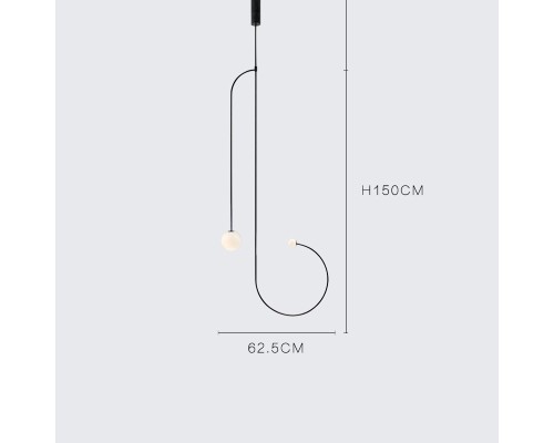 Подвесной светильник LINES B ImperiumLoft