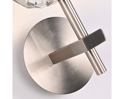 Бра Boule de Cristal Single Sconce Никель ImperiumLoft