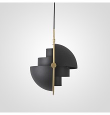 Подвесной светильник Louis Weisdorff Gubi Multi-lite Suspension Lamp Black ImperiumLoft