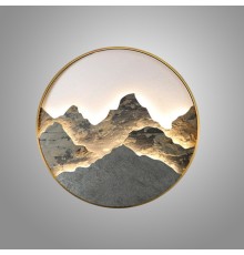 Настенный светильник DAWN D80 Brass ImperiumLoft