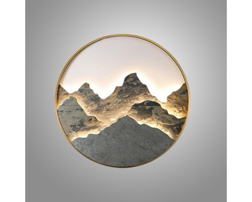 Настенный светильник DAWN D80 Brass ImperiumLoft