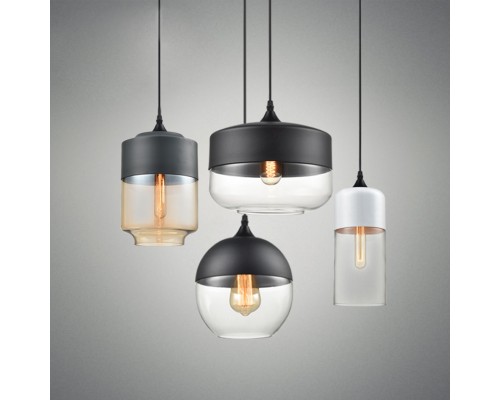 Подвесной светильник NORD C D20 White/Transparent